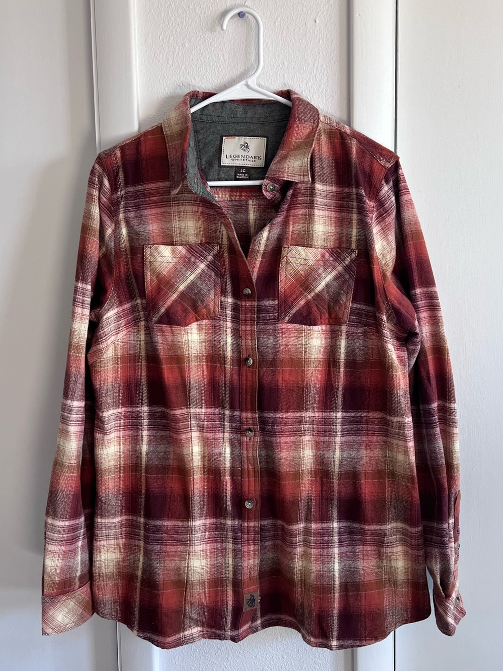 Legendary Whitetails Cottage Escape flannel, Women’s Large